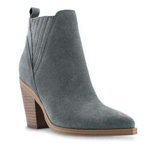 MARC FISHER LTD GADRI BOOTIE MEDIUM GREY SZ 8